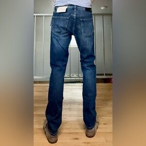 Liverpool Men's Deep Blue Wash Straight Jeans Brand New Trending